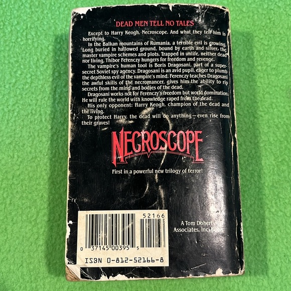 Necroscope by Brian Lumley First Of The Series Paperback Book - Picture 2 of 11